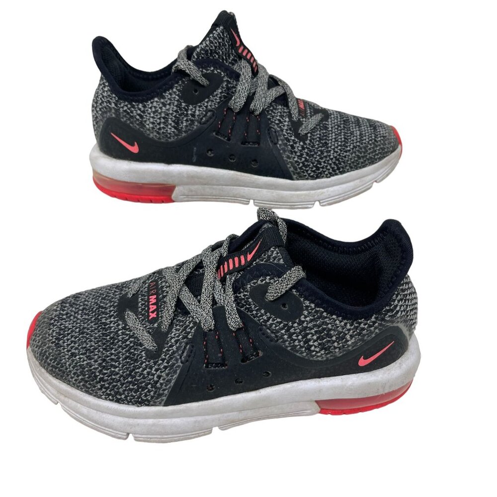 Nike Air Max Sequent 3 Youth 11C Running Gym Athletic Shoes A01252-001